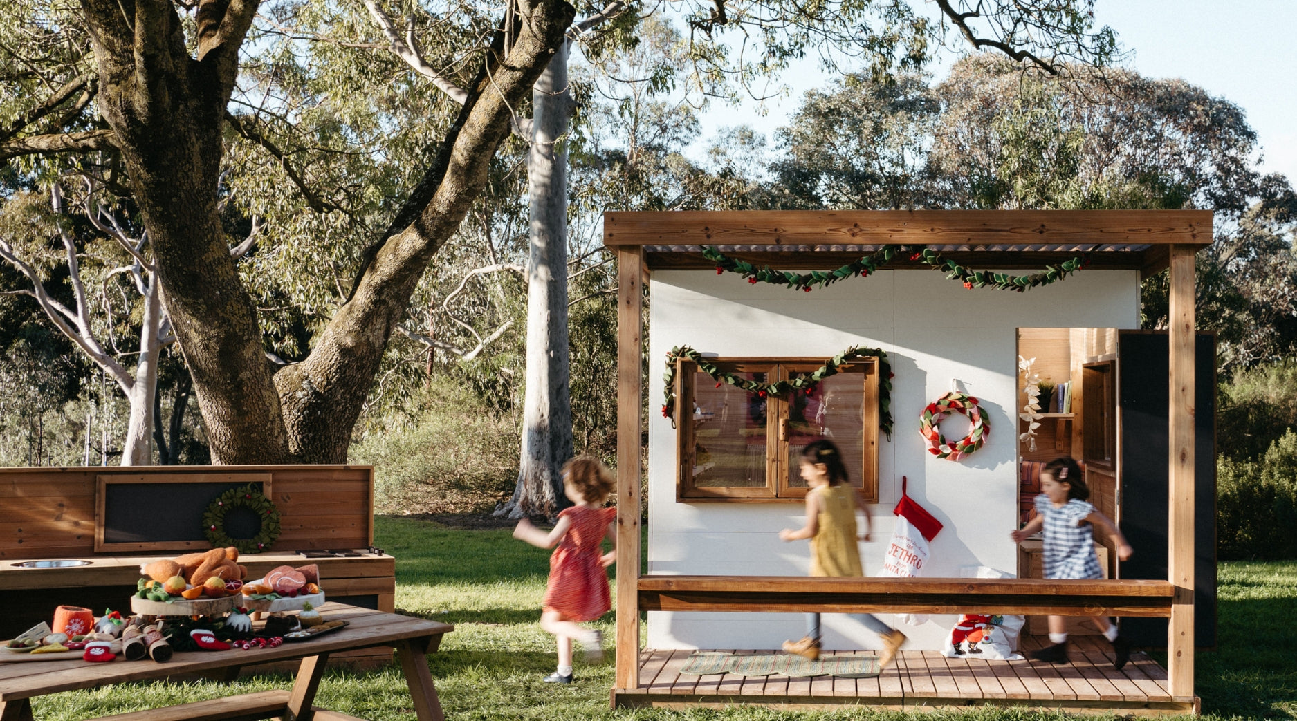 Styling a Christmas Cubby House - Signature Modern Cubby