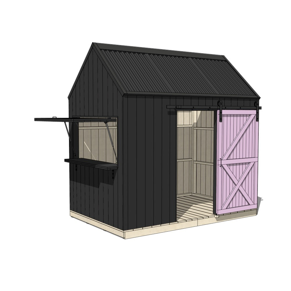 Barn Cubby House - Resi