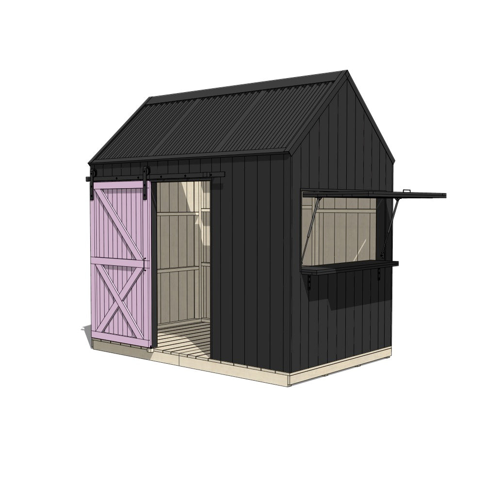 Barn Cubby House - Resi