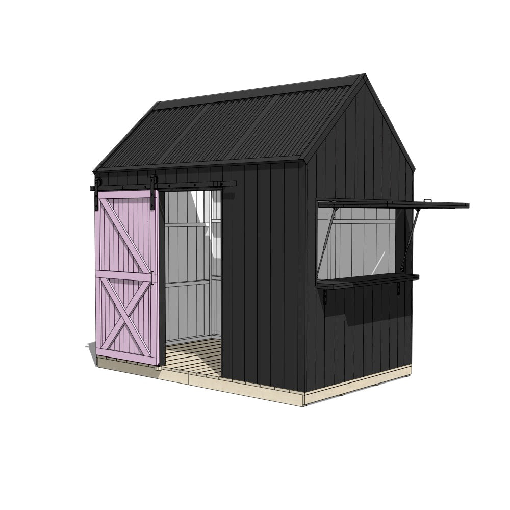 Barn Cubby House - Resi