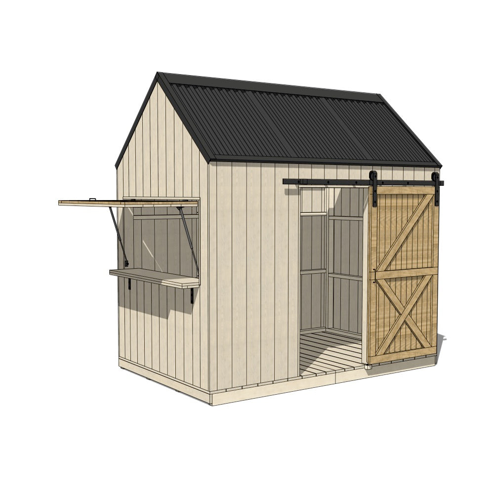 Barn Cubby House - Resi