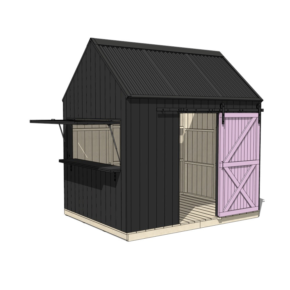 Barn Cubby House - Resi