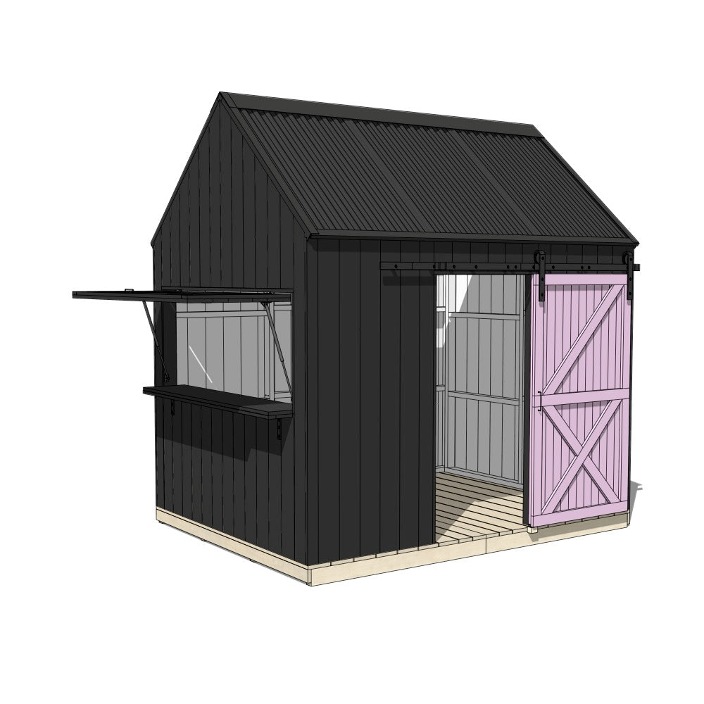 Barn Cubby House - Resi