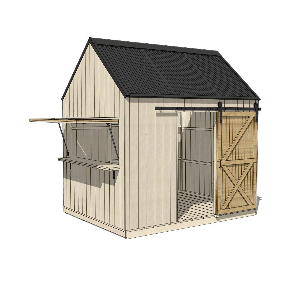 Barn Cubby House - Resi